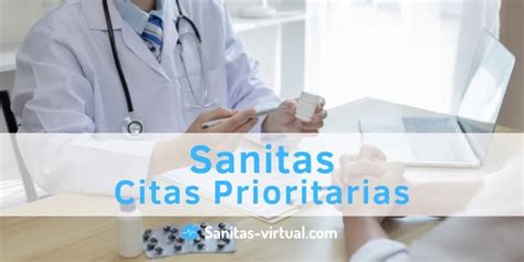 Citas Prioritarias en Sanitas